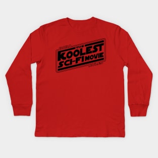 The Koolest Sci-Fi Movie Tribute Kids Long Sleeve T-Shirt